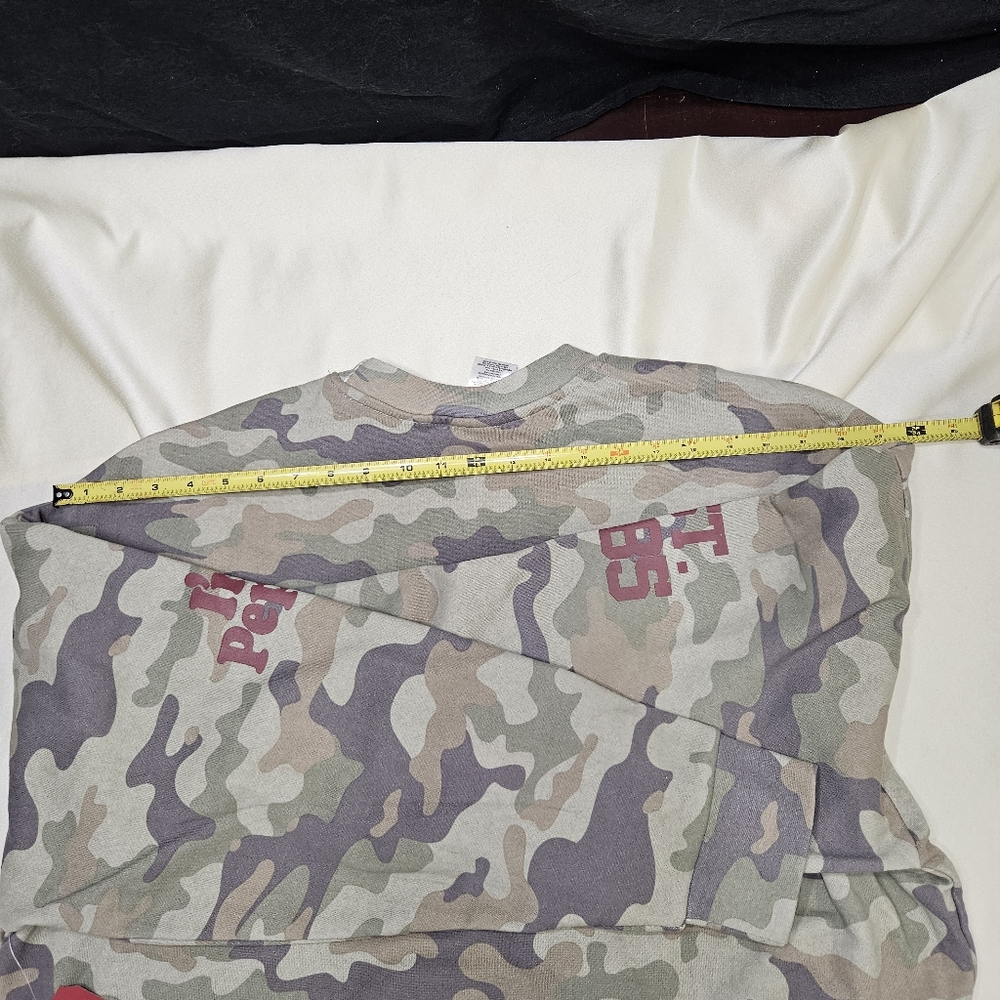 NWT Dr pepper Est.1885 Women's Large sweatshirt Camo I'm A Pepper - Picture 11 of 11